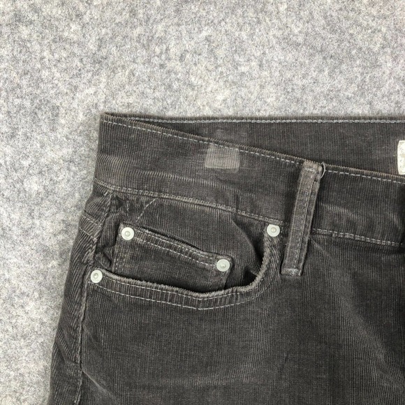 Mother Womens Easy A Skirt Gray Corduroy Size 26 Altered Into Mini Skirt* - Picture 5 of 13